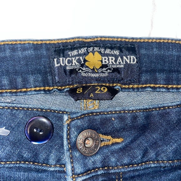 Authentic VINTAGE Lucky Brand blue jeans - Picture 2 of 3